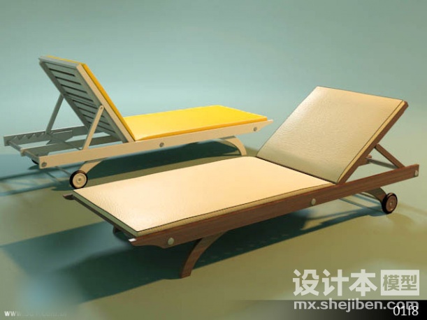 室外椅子3d模型下载