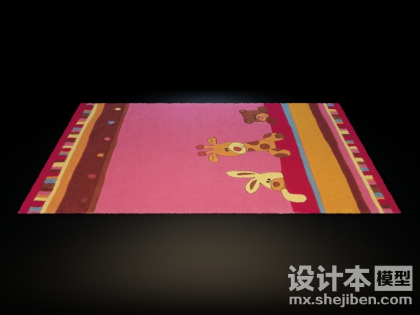 地毯3d模型下载