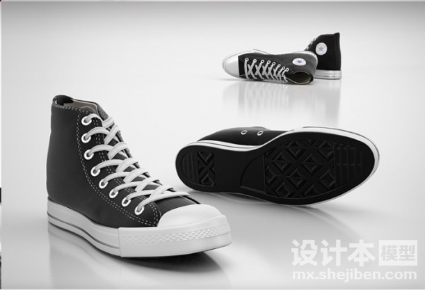 布鞋3d模型下载
