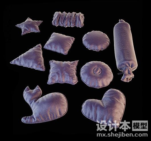 抱枕3d模型下载