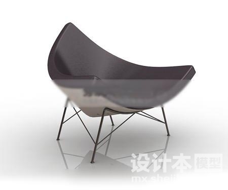 休闲椅3d模型下载