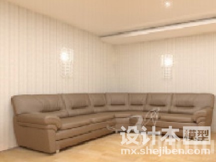 多人沙发3d模型下载