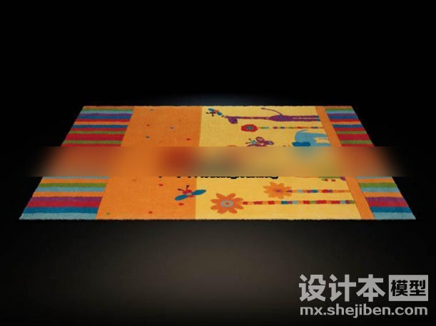地毯3d模型下载