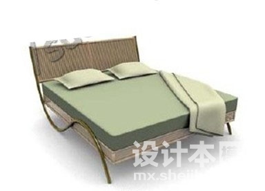 床3d模型下载