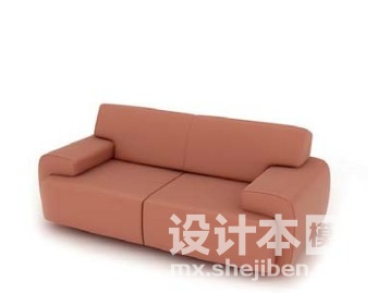 双人沙发3d模型下载