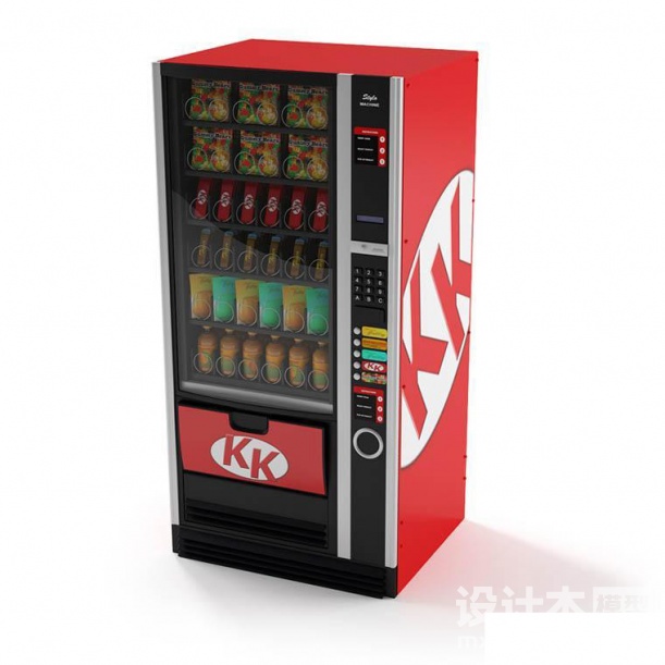 自动售货机3d模型下载