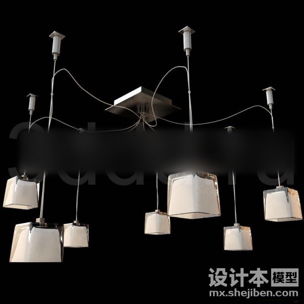 灯3d模型下载