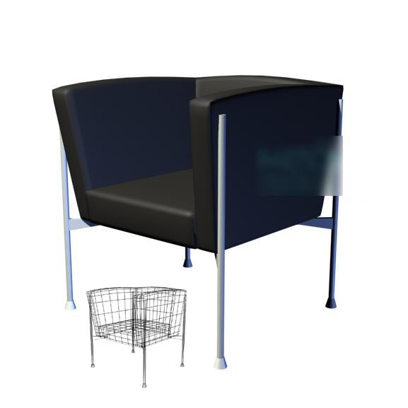 办公椅3d模型下载