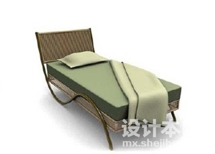 床3d模型下载