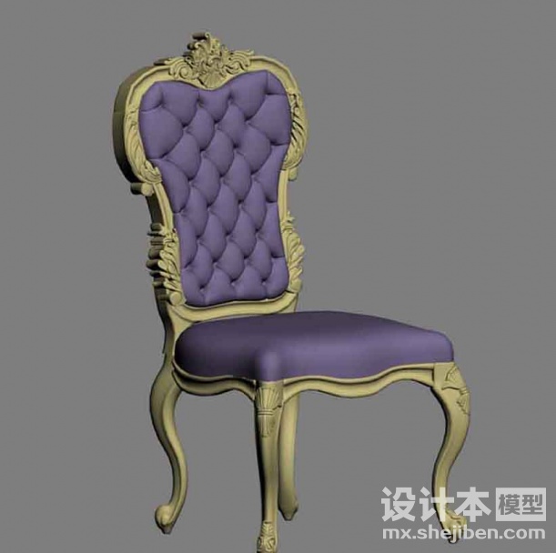 休闲椅3d模型下载
