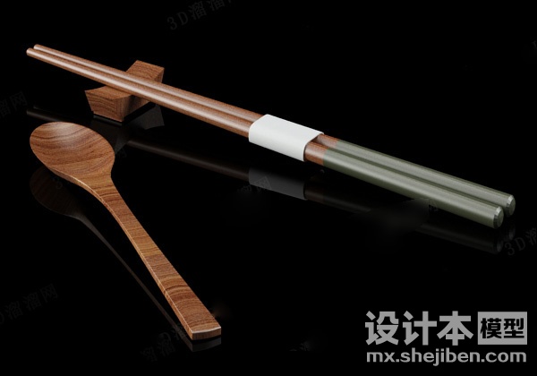 餐具3d模型下载