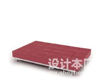 沙发凳3d模型下载