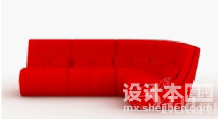多人沙发3d模型下载