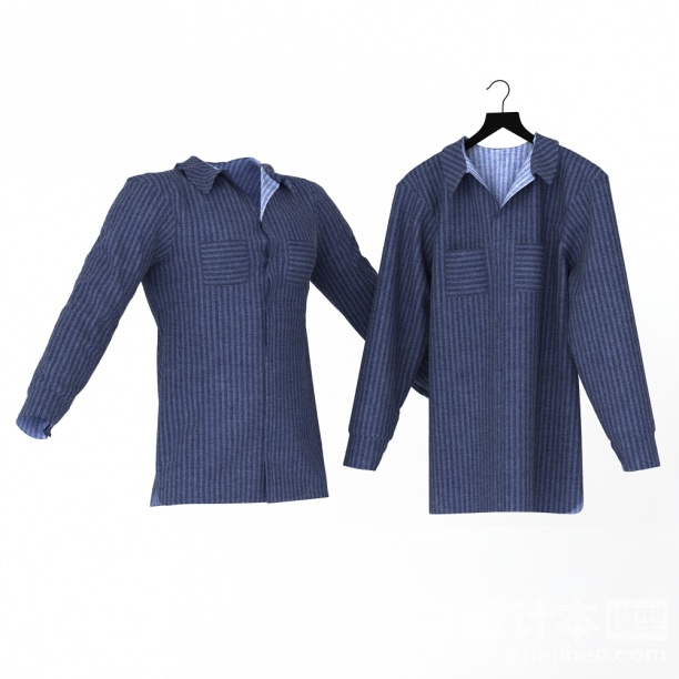 服装3d模型下载