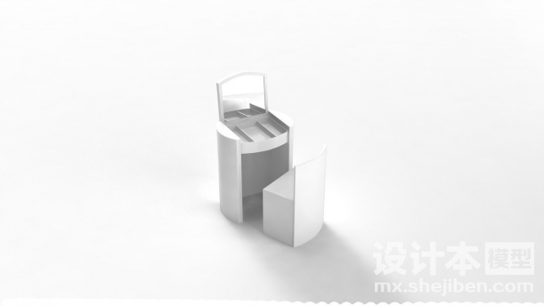 梳妆台3d模型下载