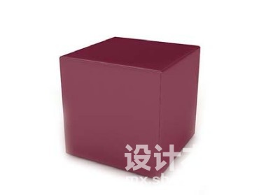 沙发凳3d模型下载
