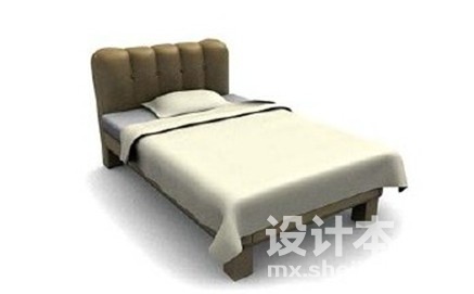 床3d模型下载