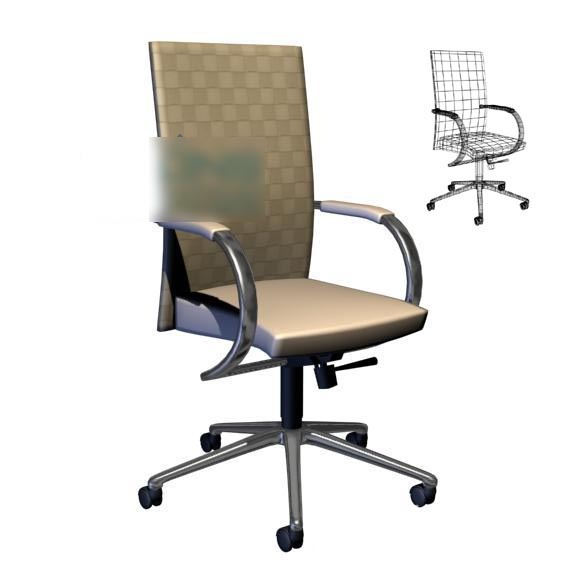 办公椅3d模型下载