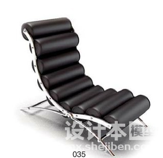 躺椅3d模型下载