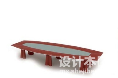 班台3d模型下载