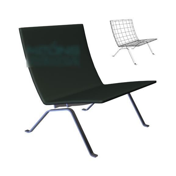 休闲椅3d模型下载