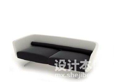 双人沙发3d模型下载
