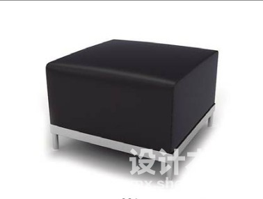 沙发凳3d模型下载