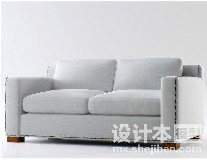 休闲沙发3d模型下载