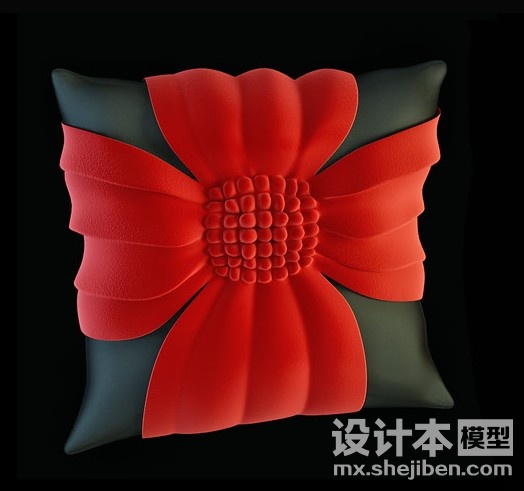 靠垫3d模型下载