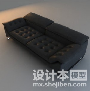 双人沙发3d模型下载