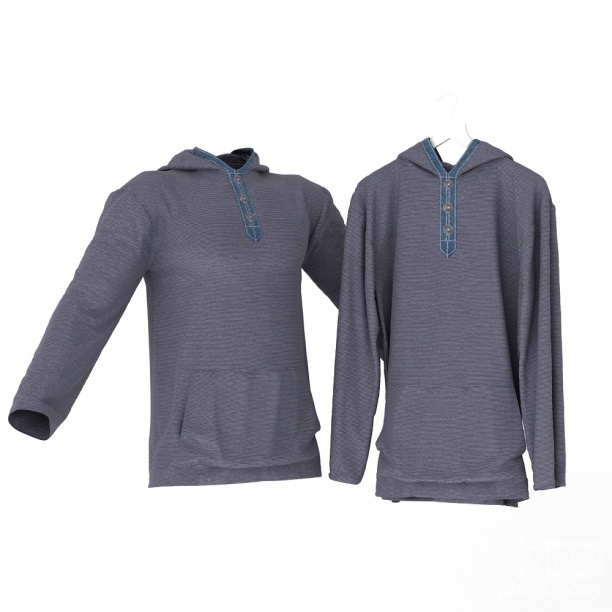 服装3d模型下载