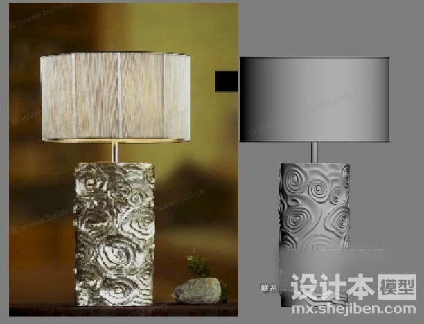 灯3d模型下载