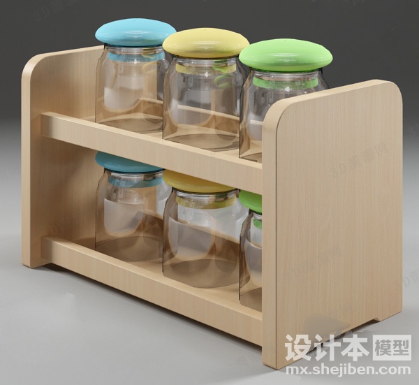 厨房用具3d模型下载