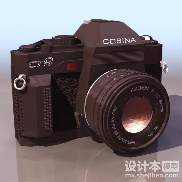 数码照相机3d模型下载