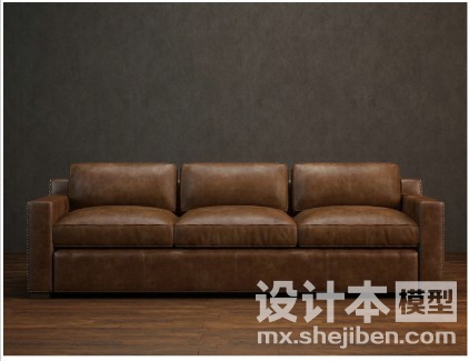 休闲沙发3d模型下载