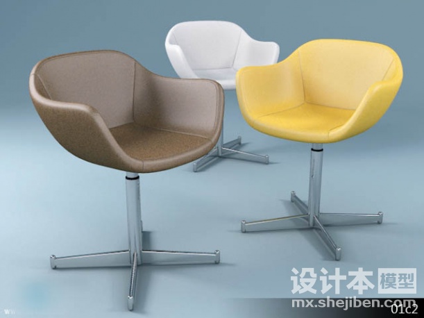 办公椅3d模型下载
