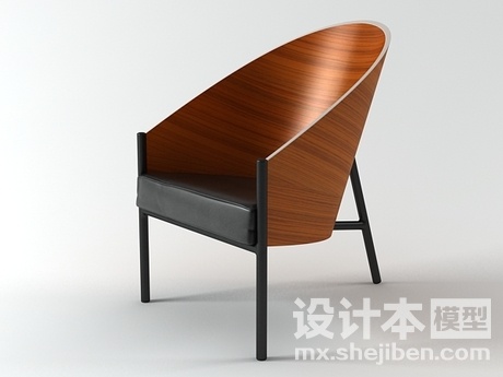 休闲椅3d模型下载