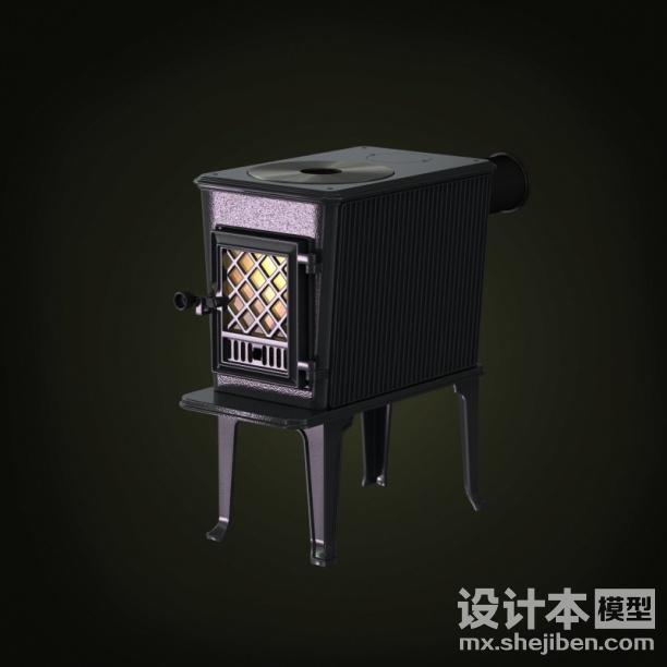 壁炉3d模型下载