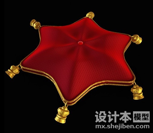靠垫3d模型下载