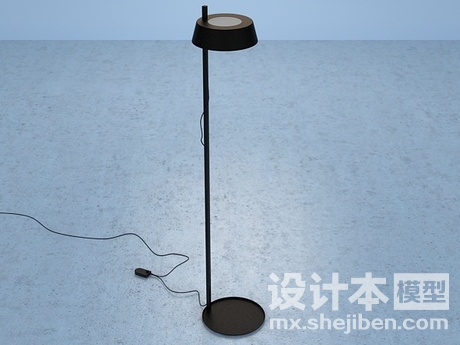 落地灯3d模型下载