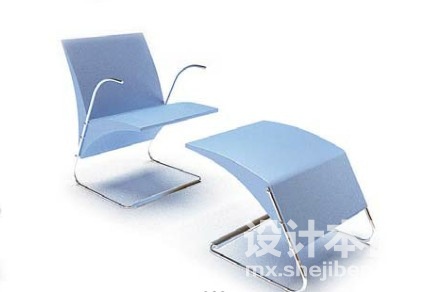 休闲椅子3d模型下载