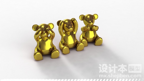 玩具熊3d模型下载