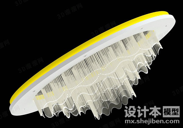 吸顶灯3d模型下载