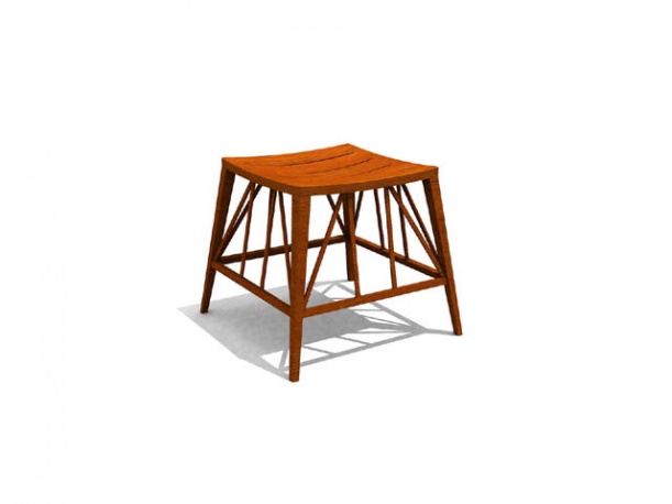 凳子3d模型下载