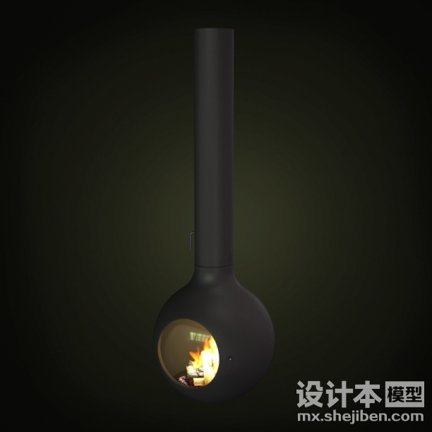 壁炉3d模型下载