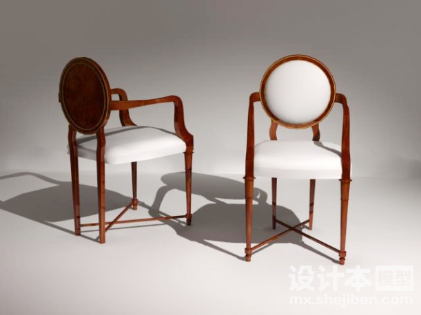 休闲椅3d模型下载