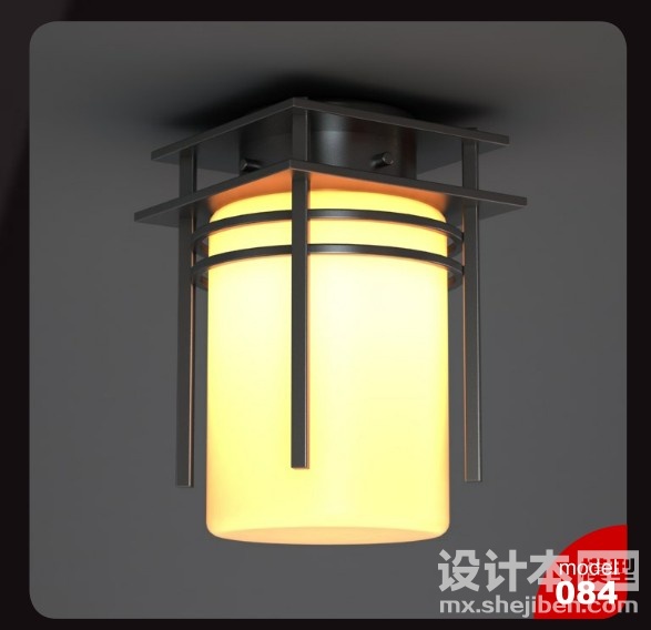 室外灯3d模型下载
