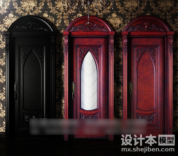 门3d模型下载