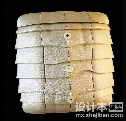 靠枕抱枕3d模型下载