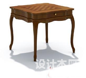 桌子3d模型下载